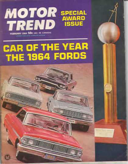 Motor Trend - February 1964