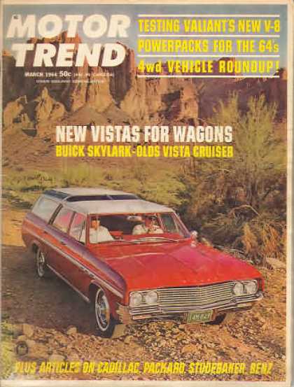 Motor Trend - March 1964