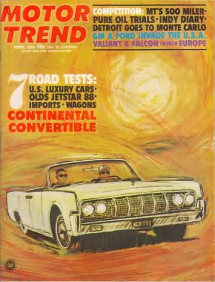 Motor Trend - April 1964