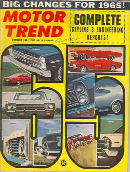 Motor Trend - October 1964