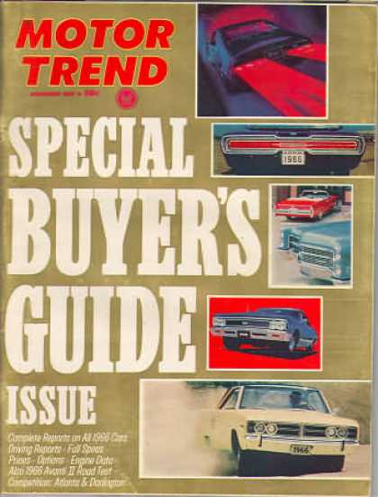 Motor Trend - November 1965