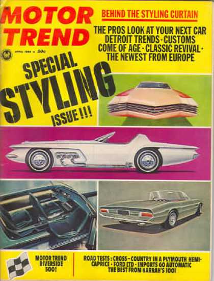 Motor Trend - April 1966