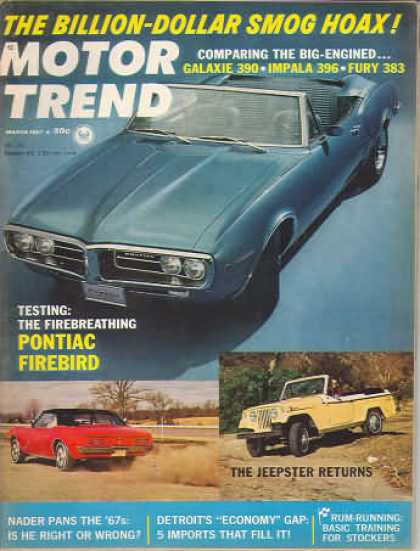 Motor Trend - March 1967