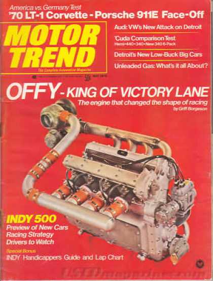 Motor Trend - May 1970