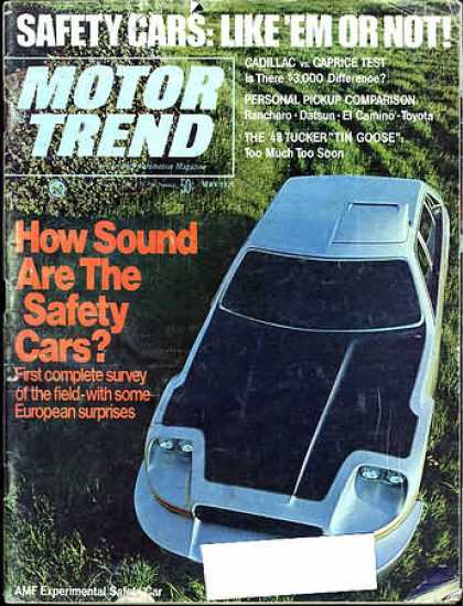 Motor Trend - May 1971