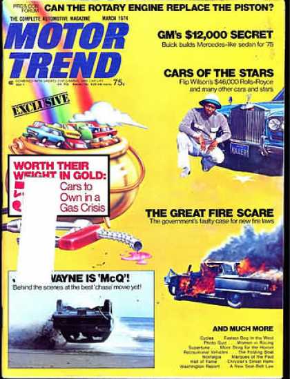 Motor Trend - March 1974