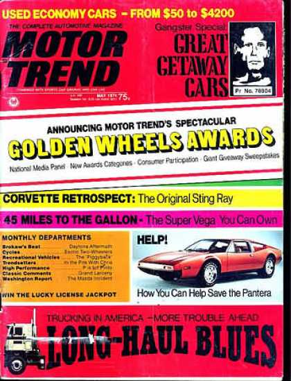 Motor Trend - May 1974