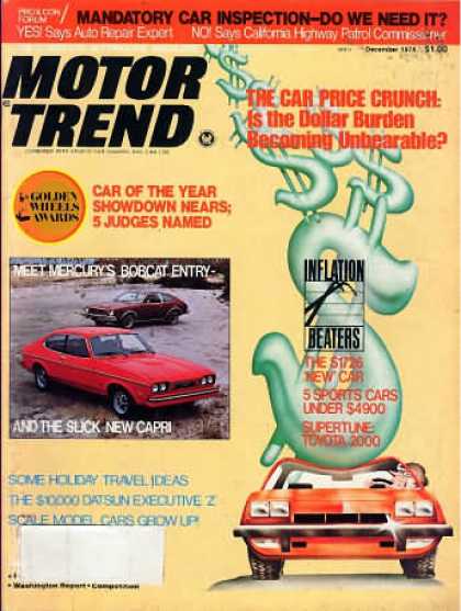 Motor Trend - December 1974