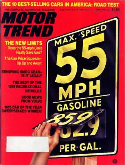 Motor Trend - April 1975