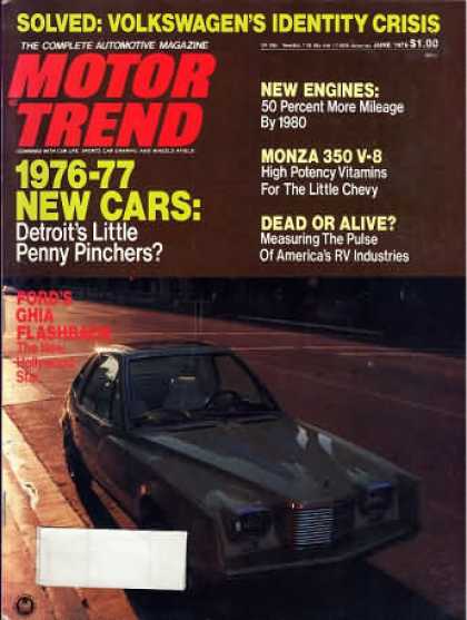 Motor Trend - June 1975