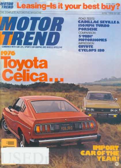 Motor Trend - April 1976