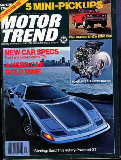 Motor Trend - November 1976