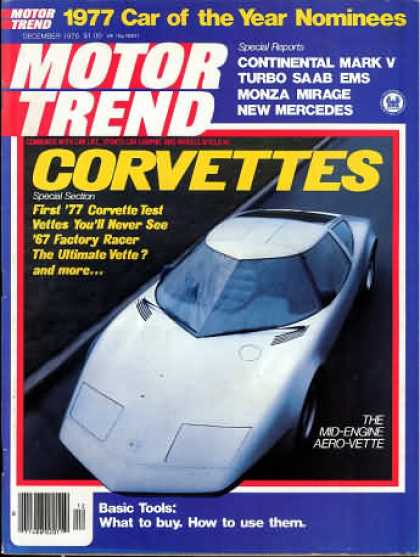 Motor Trend - December 1976