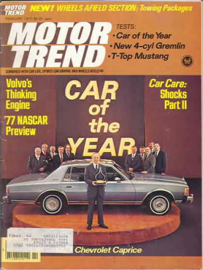 Motor Trend - February 1977