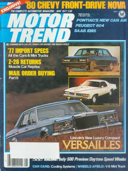 Motor Trend - May 1977