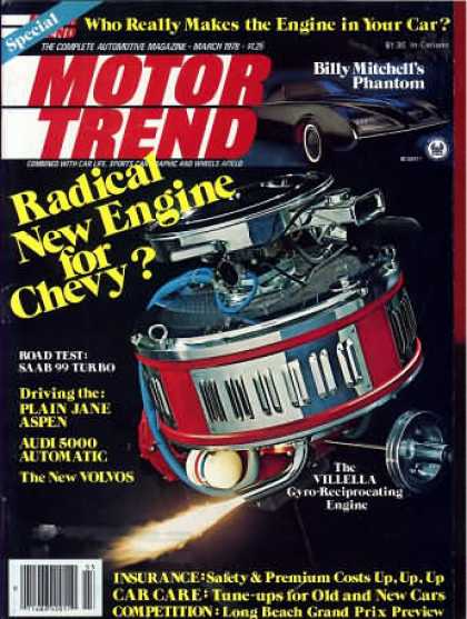 Motor Trend - March 1978