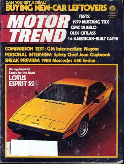 Motor Trend - August 1978
