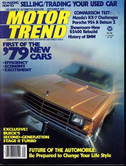 Motor Trend - September 1978