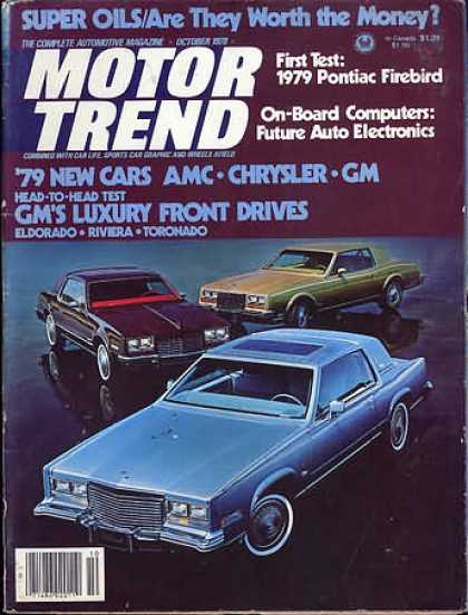 Motor Trend - October 1978