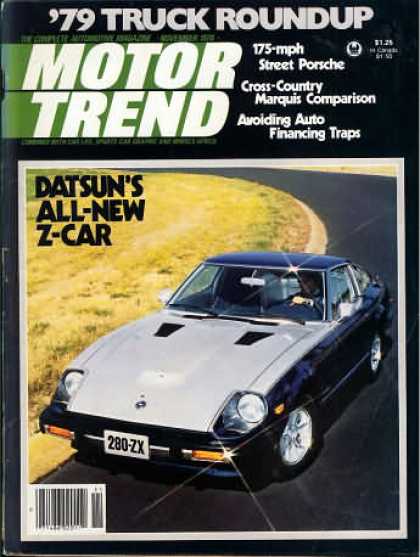 Motor Trend - November 1978