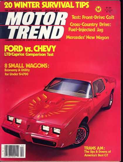Motor Trend - December 1978