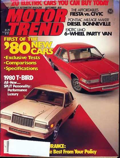 Motor Trend - September 1979