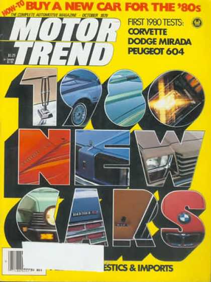 Motor Trend - October 1979