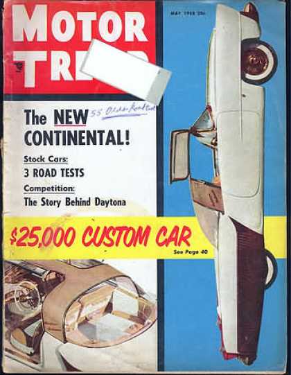 Motor Trend - May 1955