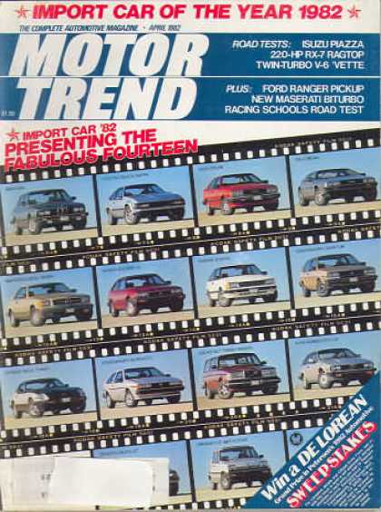 Motor Trend - April 1982