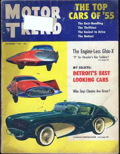 Motor Trend - September 1955