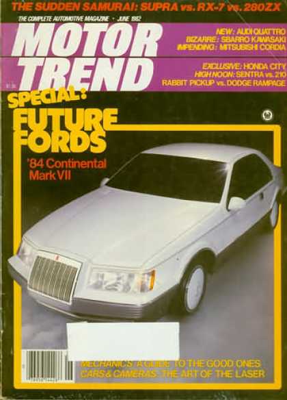 Motor Trend - June 1982