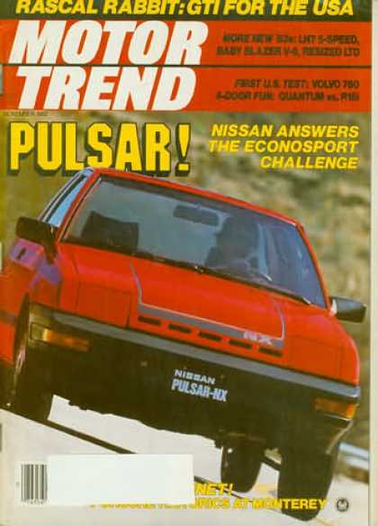 Motor Trend - November 1982
