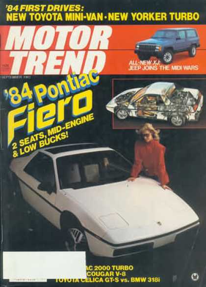 Motor Trend - September 1983