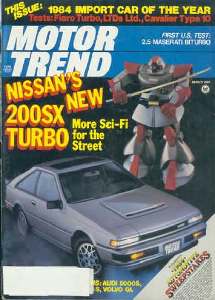 Motor Trend - March 1984
