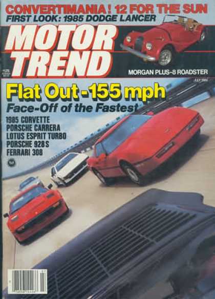 Motor Trend - July 1984