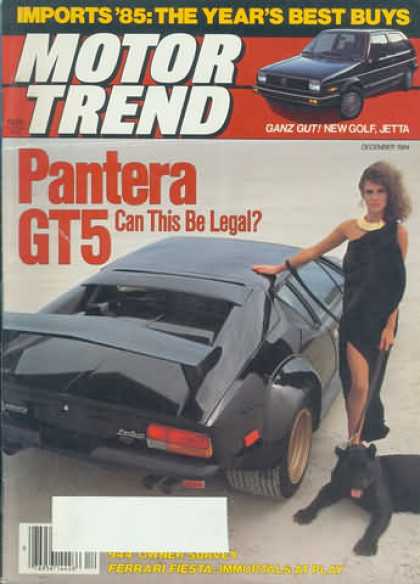 Motor Trend - December 1984