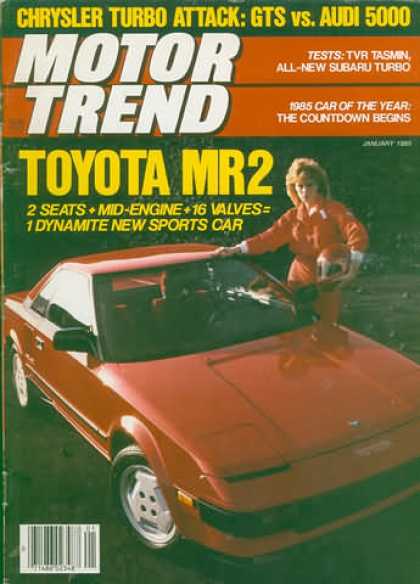 Motor Trend - January 1985