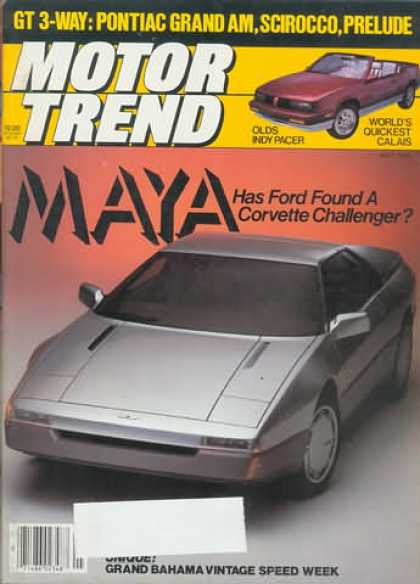 Motor Trend - May 1985