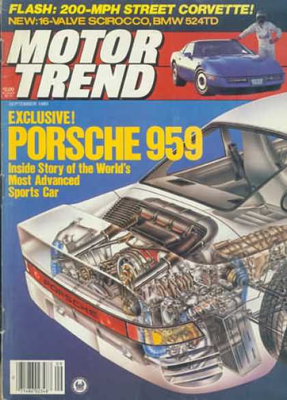 Motor Trend - September 1985