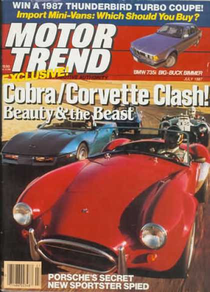 Motor Trend - July 1987