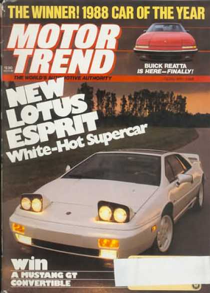 Motor Trend - February 1988
