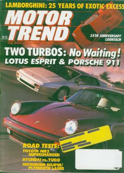 Motor Trend - December 1988