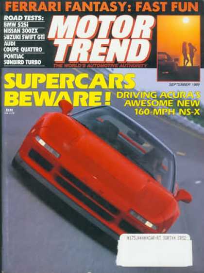 Motor Trend - September 1989
