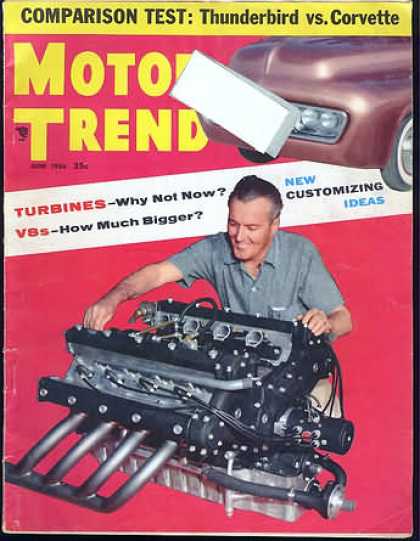 Motor Trend - June 1956