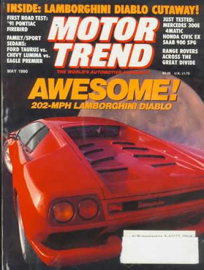 Motor Trend - May 1990