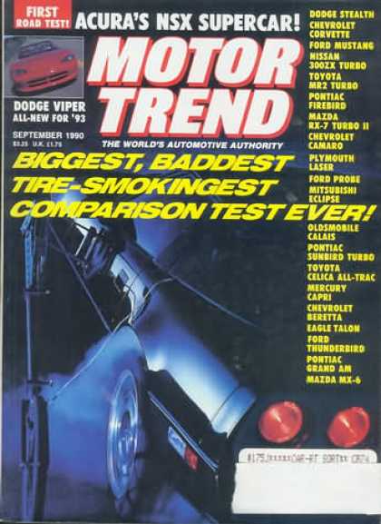 Motor Trend - September 1990
