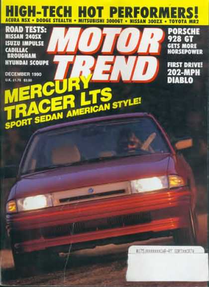 Motor Trend - December 1990