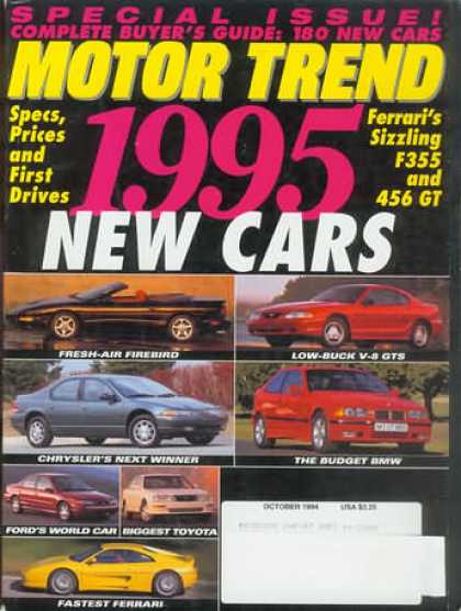 Motor Trend - October 1994