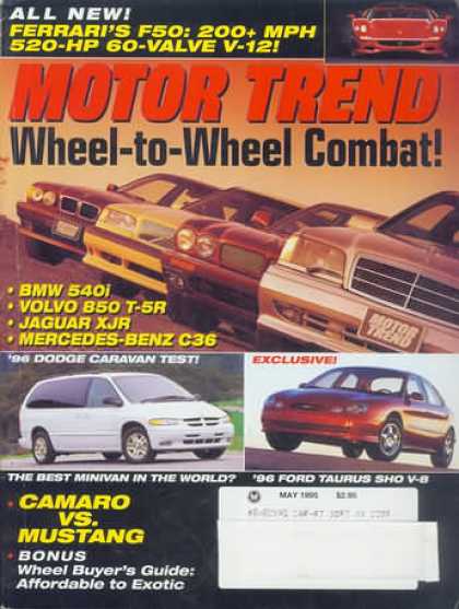 Motor Trend - May 1995