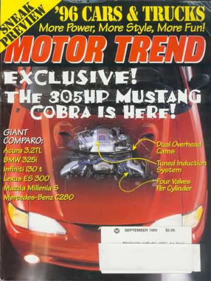 Motor Trend - September 1995